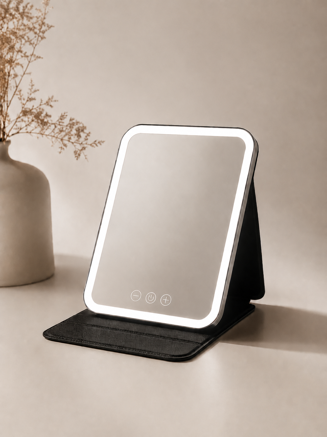 Cart Society™ LED Tablet Makeup Mirror