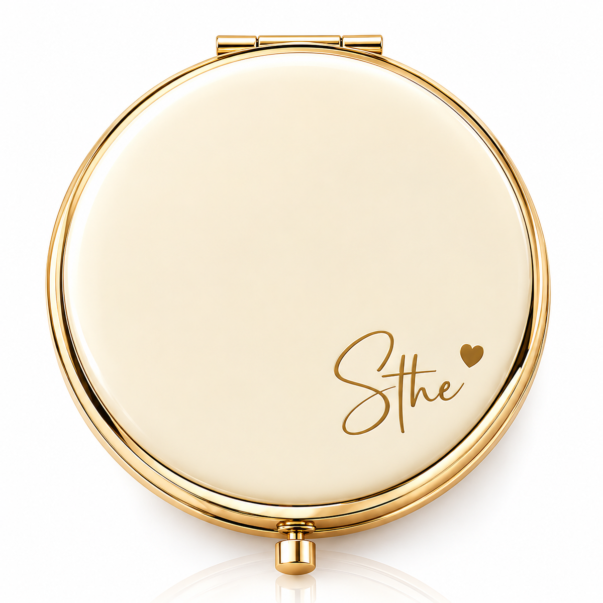 Cart Society™ Personalized Compact Mirror