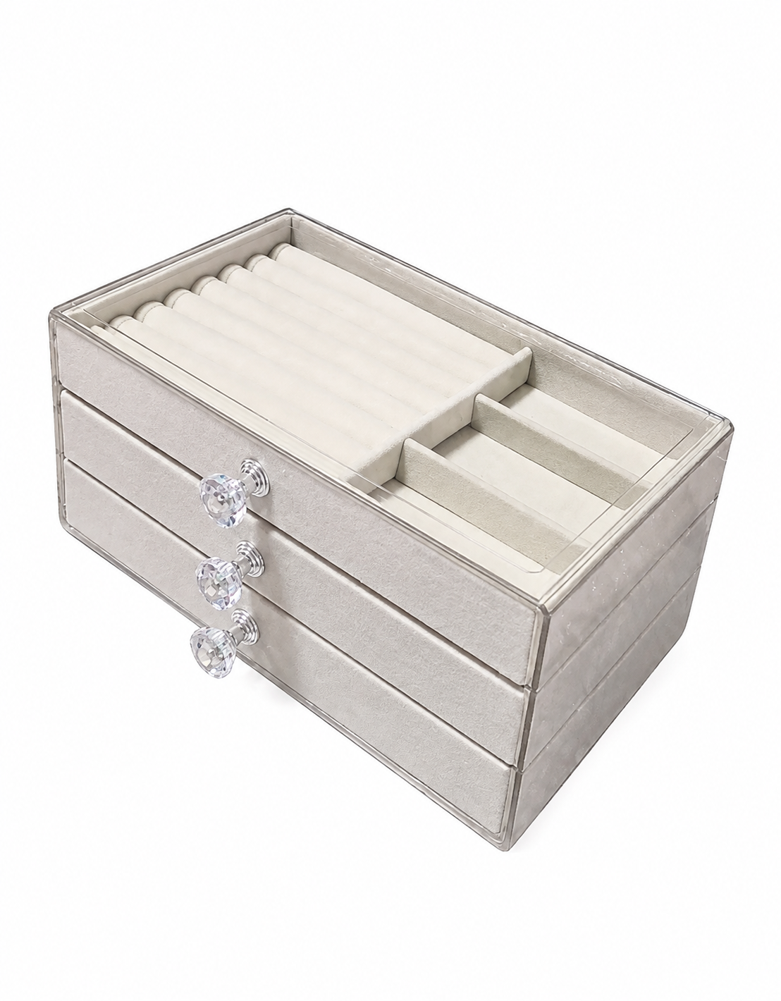 Cart Society™ 3-Tier Jewellery & Accessories Organizer
