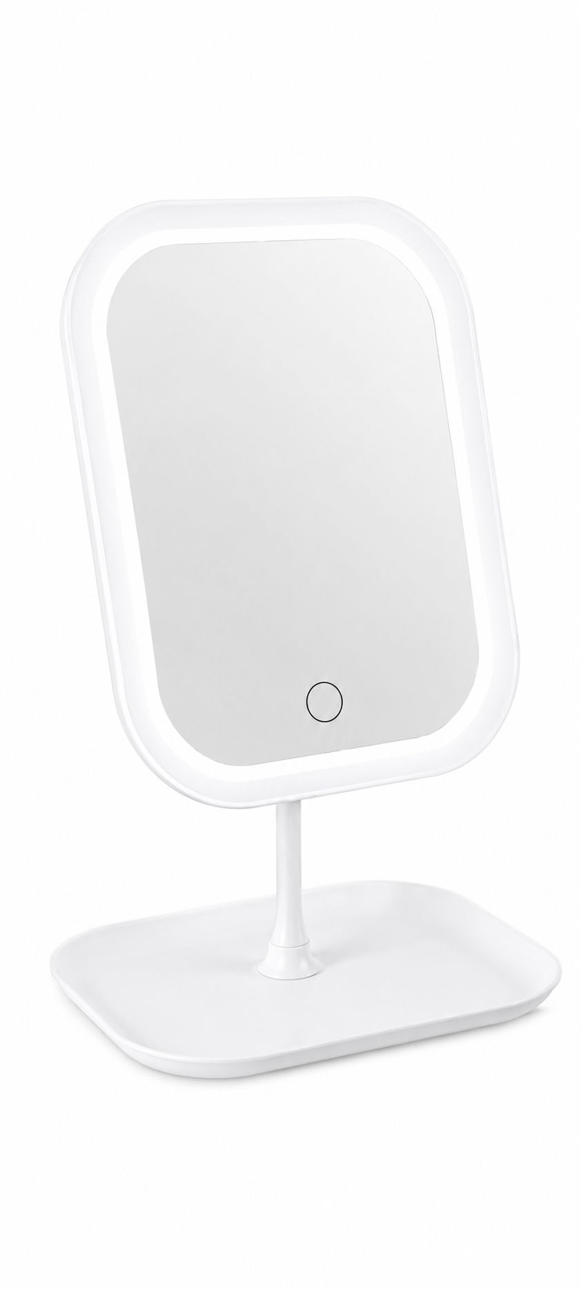 Cart Society™ LED Vanity Mirror with Tray