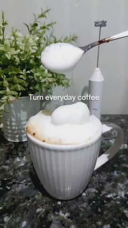 Cart Society™ Rechargeable Milk Frother